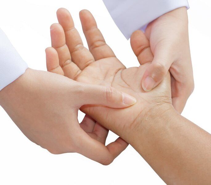 Rheumatoid psoriasis can affect the hands